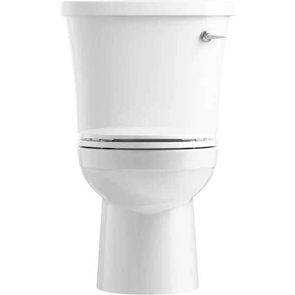 25087-SSTR-0 Kingston 1.28 GPF Water Efficient Elongated Two-Piece toilet (Seat Not Included) | Wayfair North America