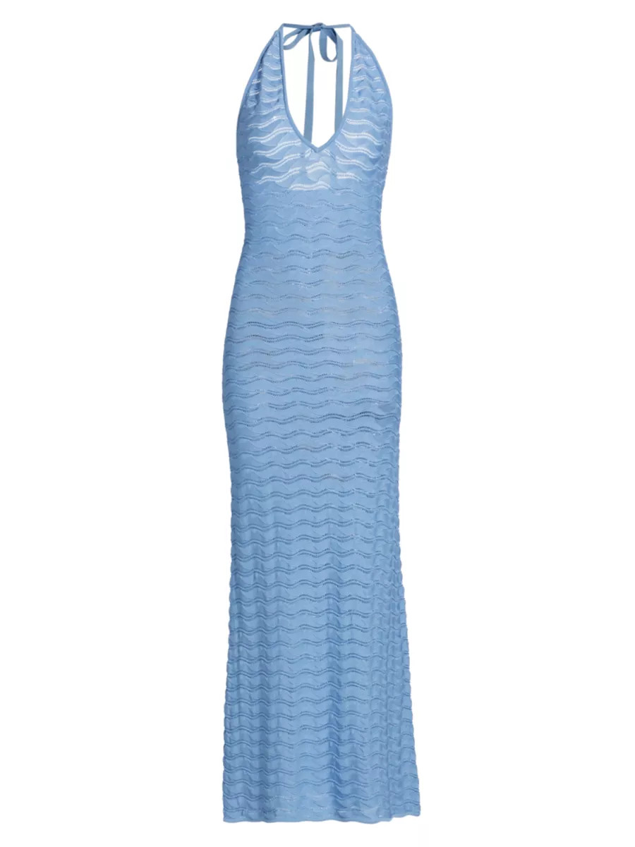 Yael Wave Knit Maxi Dress | Saks Fifth Avenue