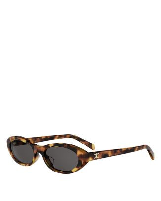 Triomphe Mini Oval Sunglasses, 54mm | Bloomingdale's (US)