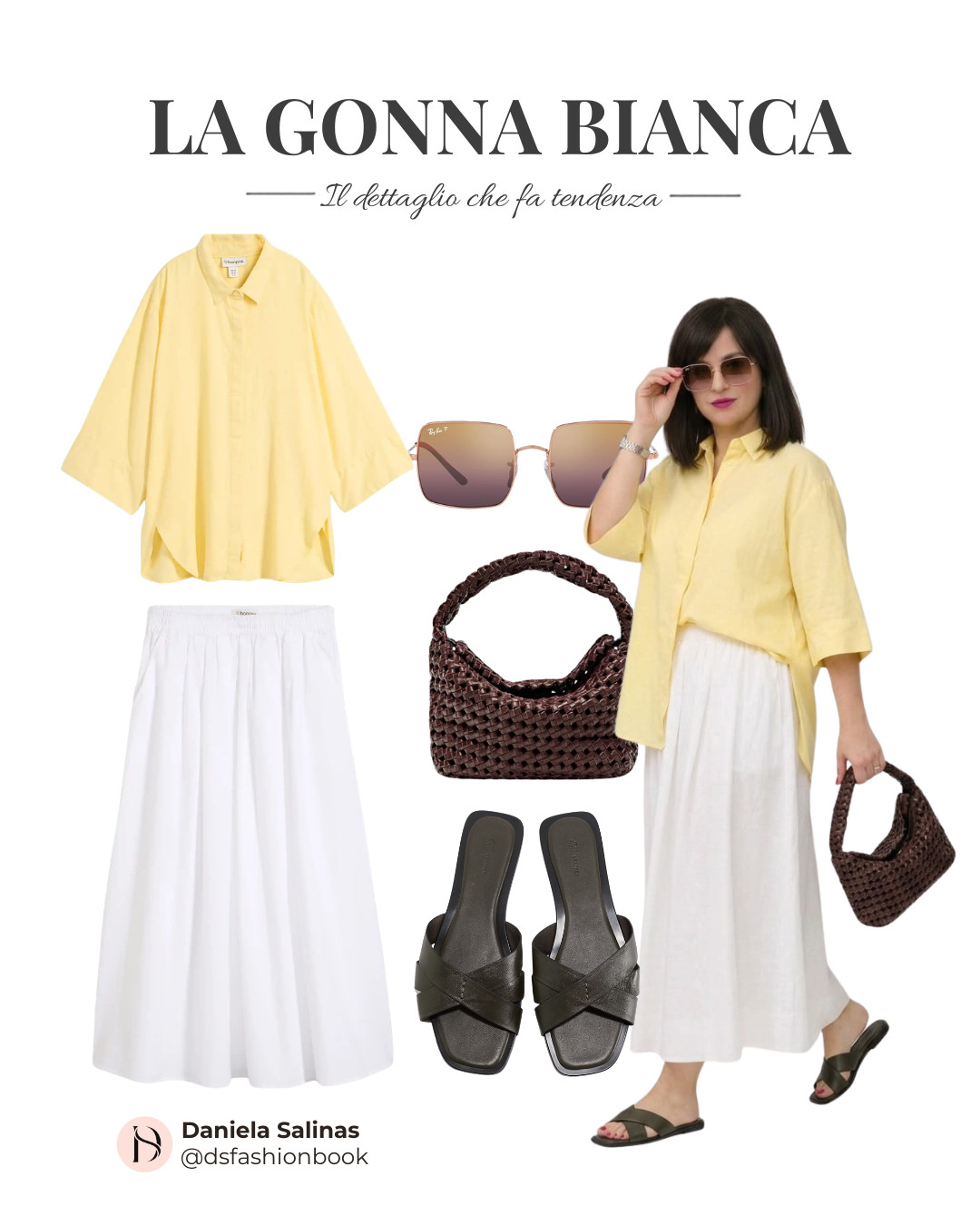 La gonna bianca è il dettaglio che fa tendenza — elegante, fresca, protagonista di ogni look.
Dal minimal chic al colore vibrante, è la base perfetta per raccontare il tuo stile. 

 #LTKitalia #LTKeurope #LTKsummer