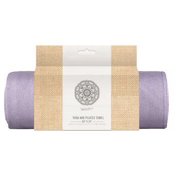 FormFit Purple Yoga Towel - 68-in x 24-in - Super Absorbent and Anti-Slip Microfiber - Pilates & ... | Lowe's