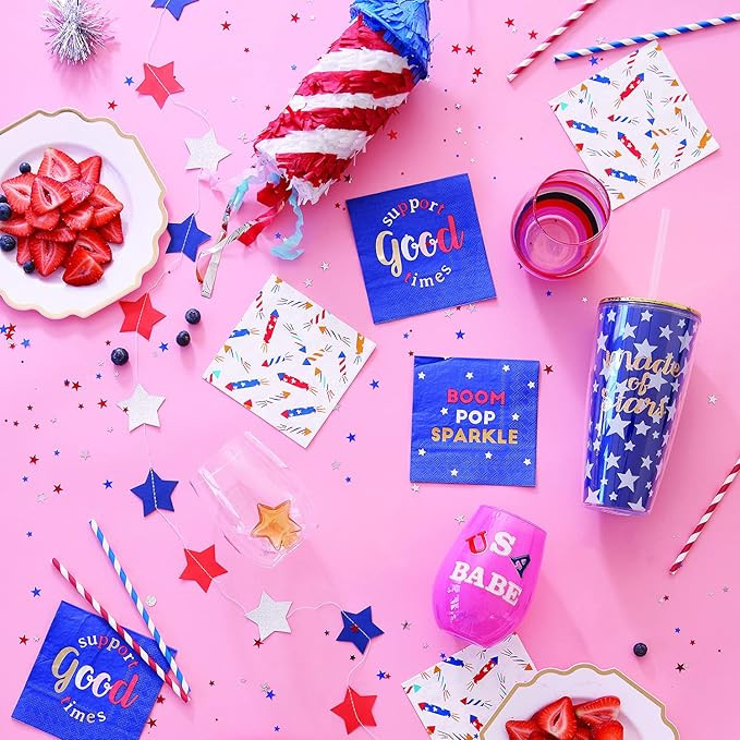 Slant Collections Patriotic Petite Paper Pinata, Mini, Firecracker | Amazon (US)