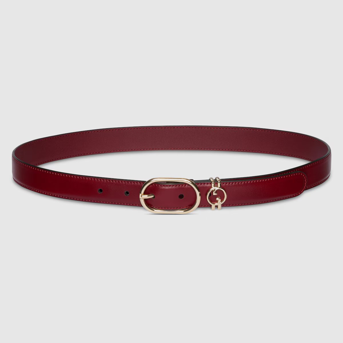 Belt with Round Interlocking G | Gucci (US)