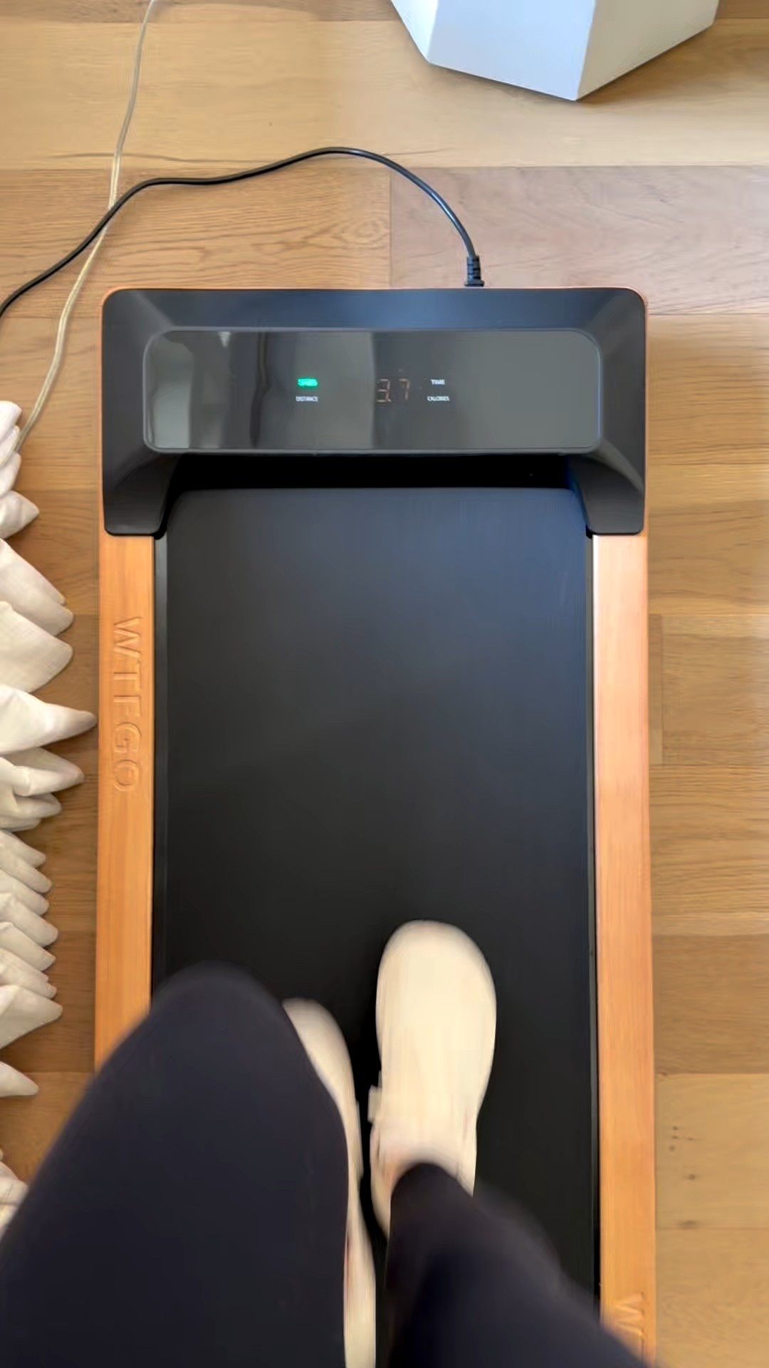 A quick walk no matter what the weather is outside!

Walking pad
Reset
Fitness goals

#LTKfitnessgoals #LTKOver40 #LTKdayinmylife