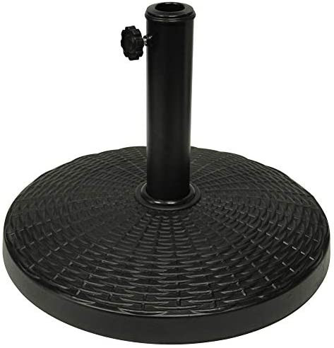 Blissun 22 lbs Heavy Duty Patio Market Umbrella Base Stand (16.5") | Amazon (US)
