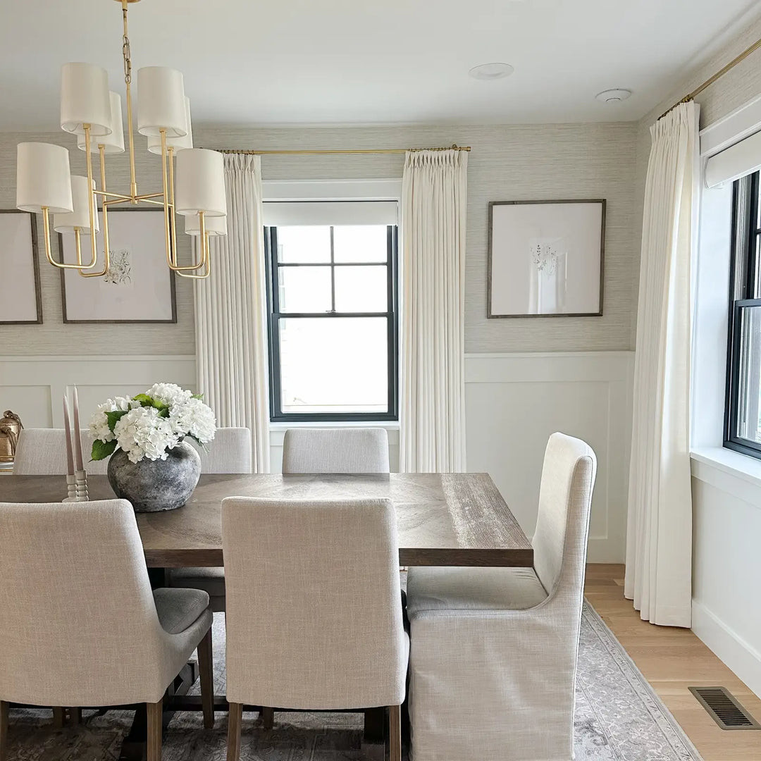 Isabella Heavyweight Polyester Cotton Blend Drapery Pleated | TWOPAGES