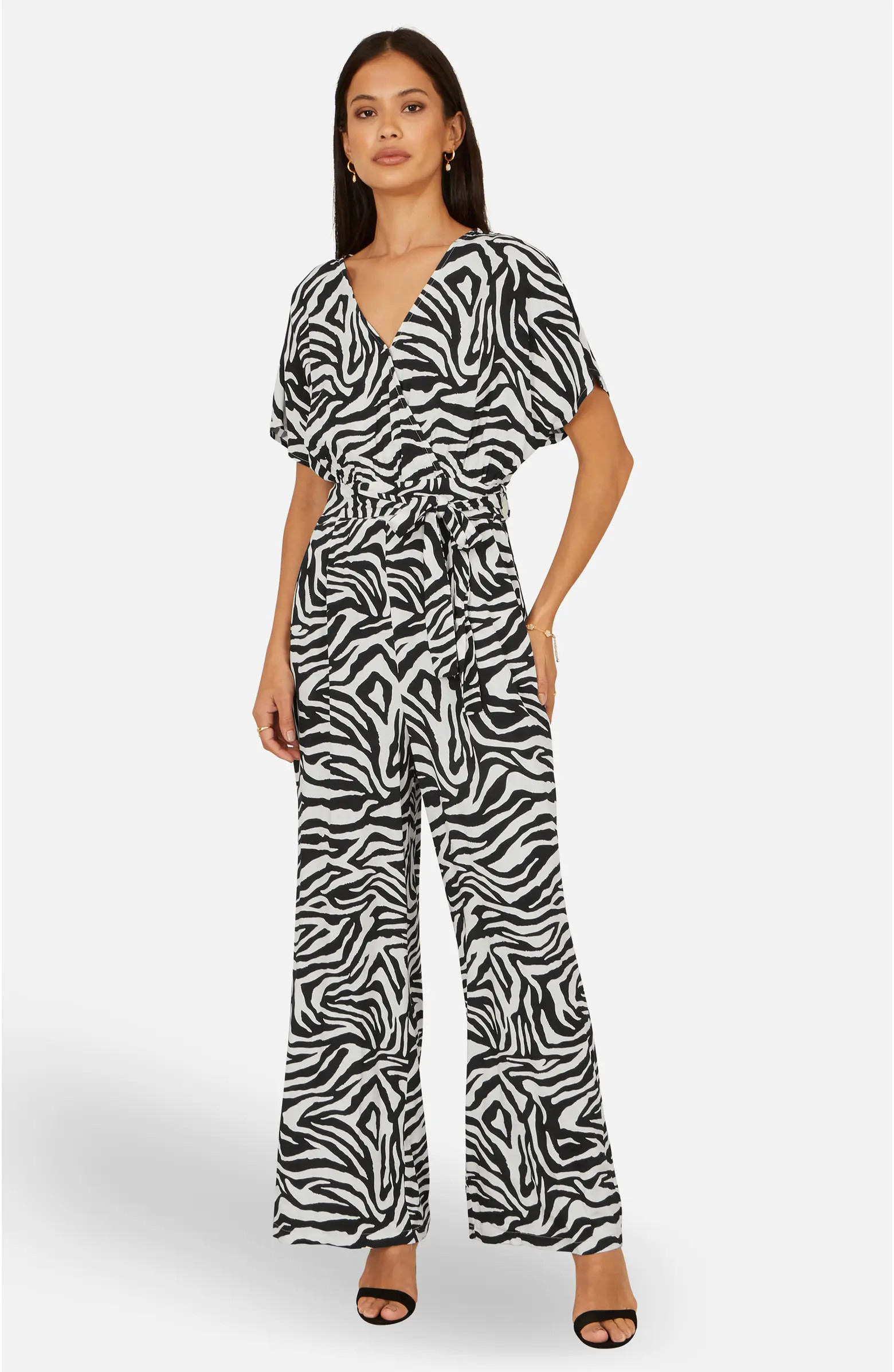 Yumi Zebra Print Relaxed Jumpsuit | Nordstrom | Nordstrom
