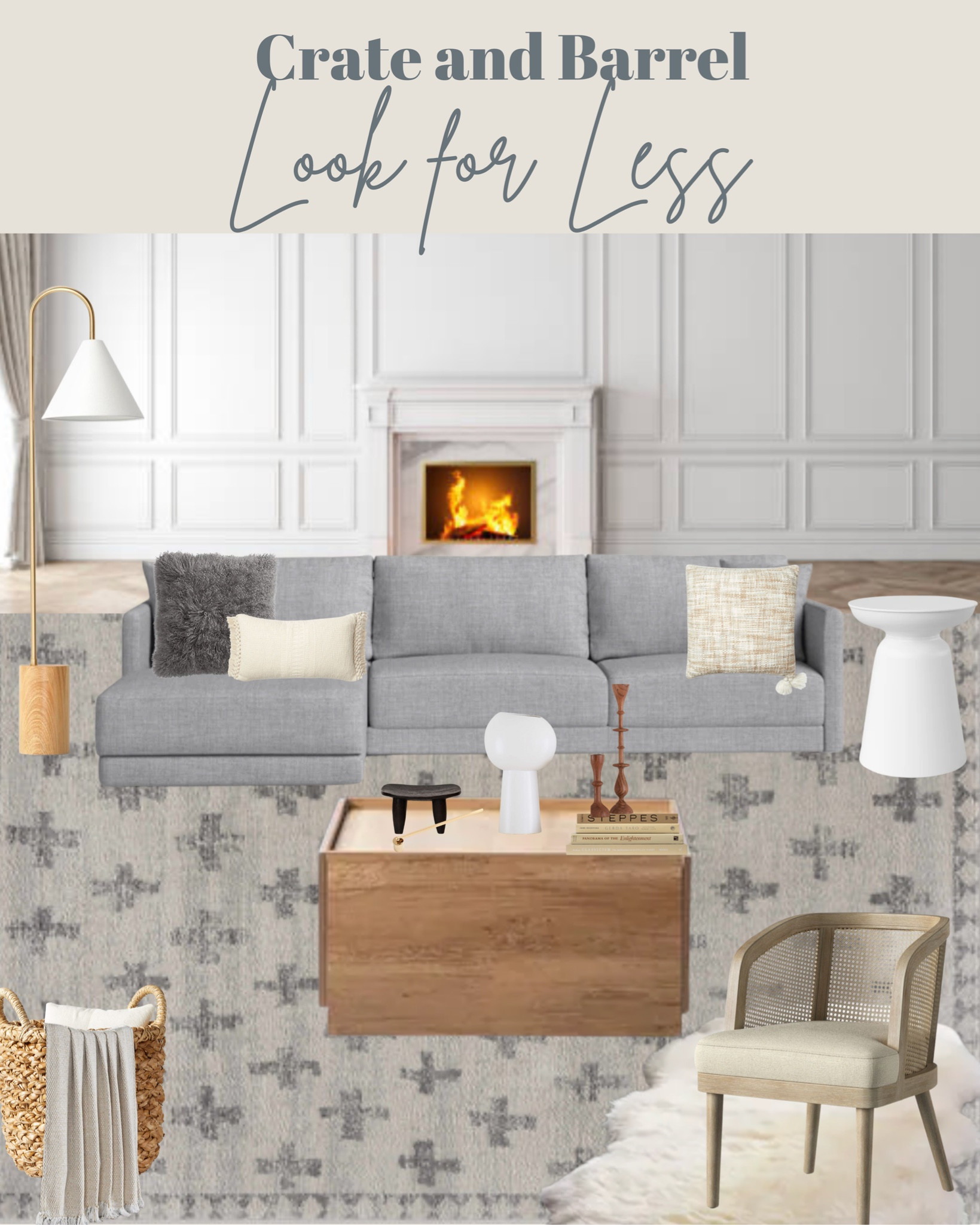 Crate & Barrel look for less 😍 

#LTKhome #LTKunder100 #LTKFind