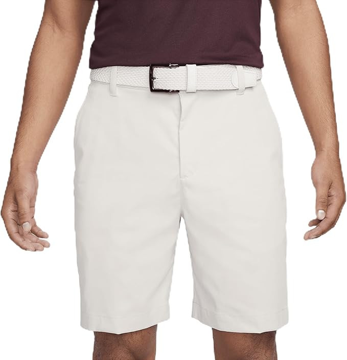 Nike Tour Men's 8" Chino Golf Shorts (Light Bone/Black, FD5721-072) | Amazon (US)