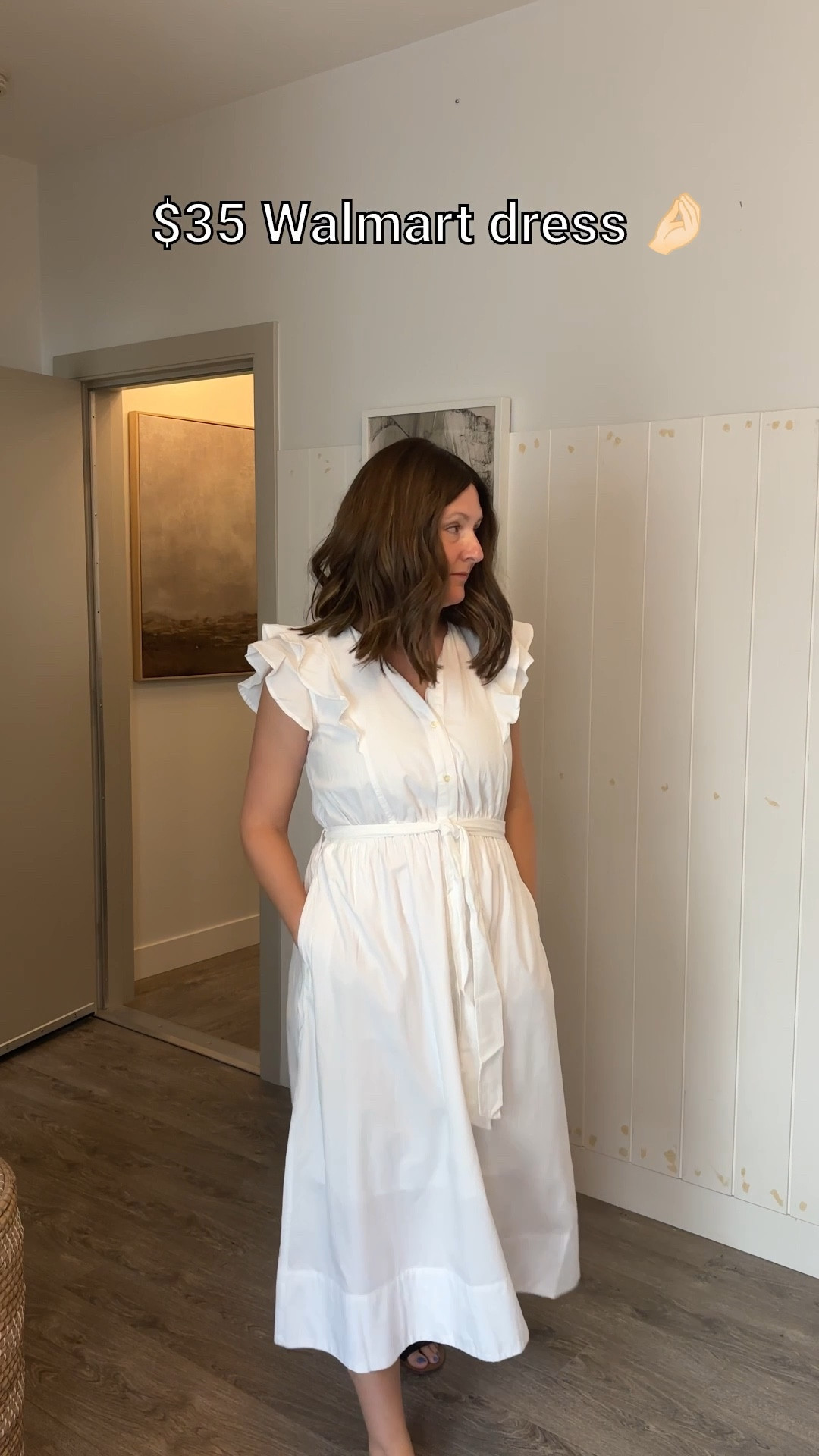 This $34 Walmart maxi dress is giving elevated capsule wardrobe energy on a budget. I’m wearing a size small and the fit is absolute perfection — flowy, flattering, and so versatile. The neutral color, minimalist neckline, and tiered maxi silhouette make it a perfect pick for spring and summer outfits, beach vacations, or even as a casual wedding guest dress.

🌿 Budget-friendly & elevated
👗 Perfect for wedding season, date nights, or travel
☁️ Lightweight & breezy with an effortlessly chic fit
✨ Easy to dress up with heels or down with sandals

This dress is ideal if you love modern organic fashion, neutral style, or affordable capsule wardrobe staples. Add a belt or wear it flowy — either way, it’s one of those low-effort, high-style finds. Bring on spring fashion! 

Follow me for more:
🤍 Budget-friendly fashion + home
🏷️ Lookalikes of your favorite designer brands
🖤 Modern style that won’t break the bank

#walmartpartner @walmartstyle
#walmartfashion #walmartfinds 

#LTKWatchNow #LTKFindsUnder50 #LTKStyleTip