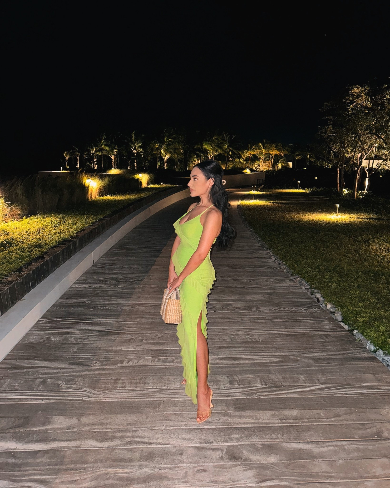 Nights in Mexico 🌙 

Love this dress for dinner on vacation, or even a bathing suit coverup dress 💚

Wearing an XS ~ the dress is super stretchy, so you can size down if needed (I think) 

#LTKStyleTip #LTKPetite #LTKTravel