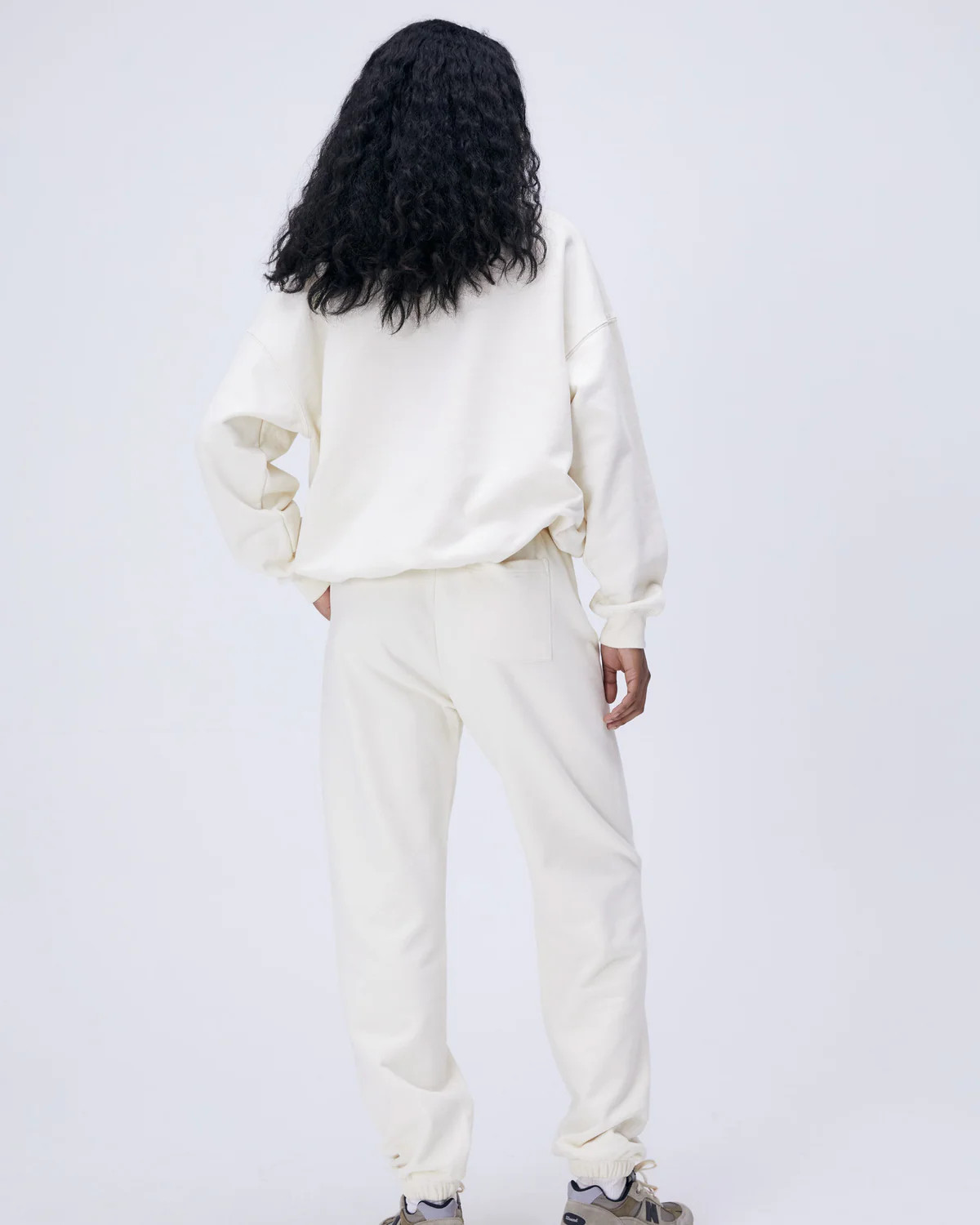 "A" Sweatpants - Cream | Adanola UK