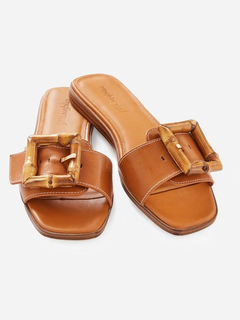 Aurora Leather Sandals | J.McLaughlin
