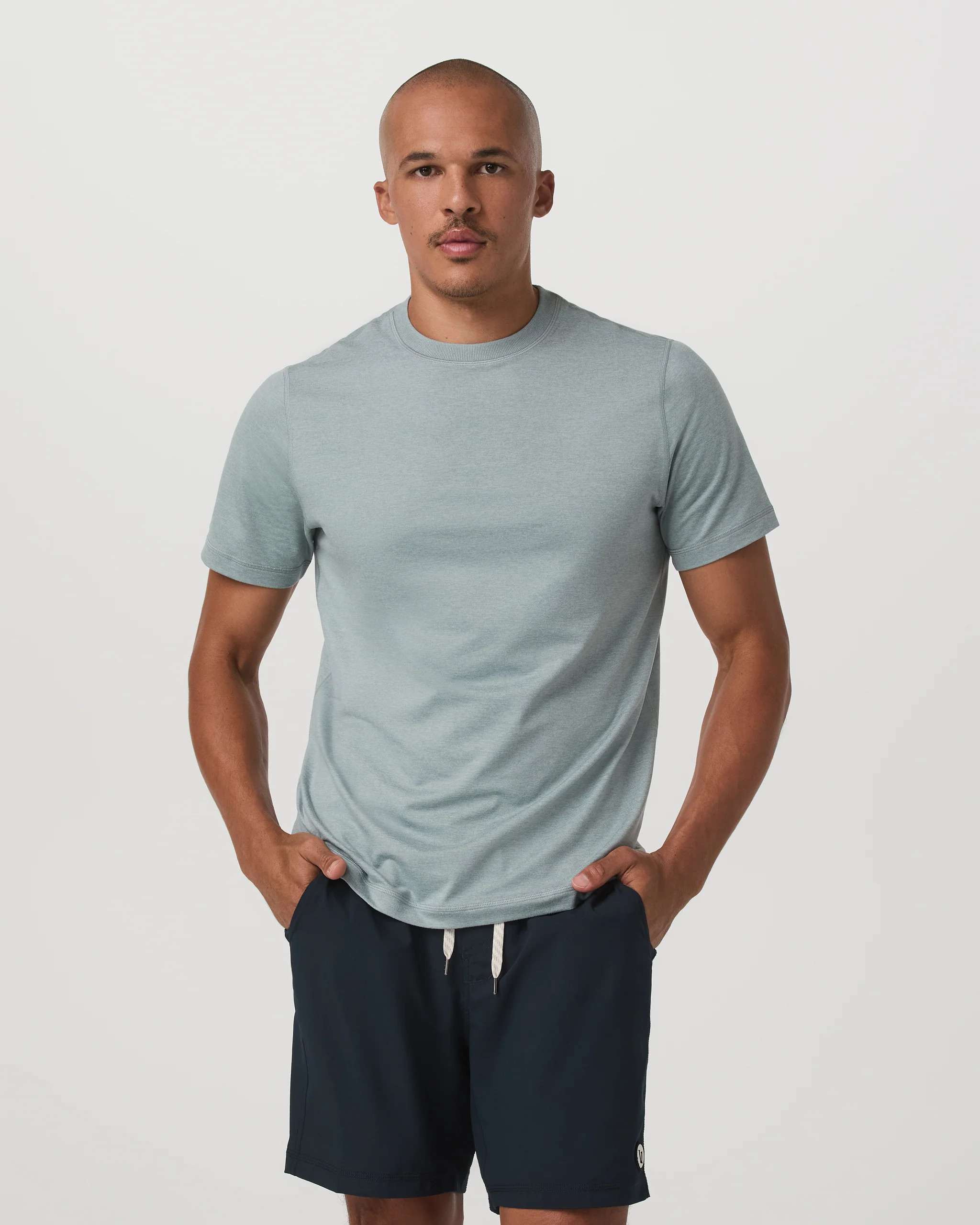 Short Sleeve Ponto Performance Tee | Vuori Clothing (US & Canada)