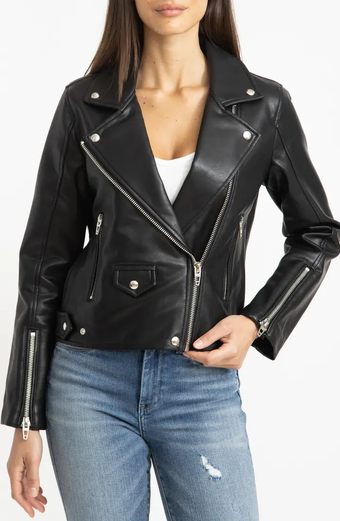 Faux Leather Moto Jacket | Nordstrom