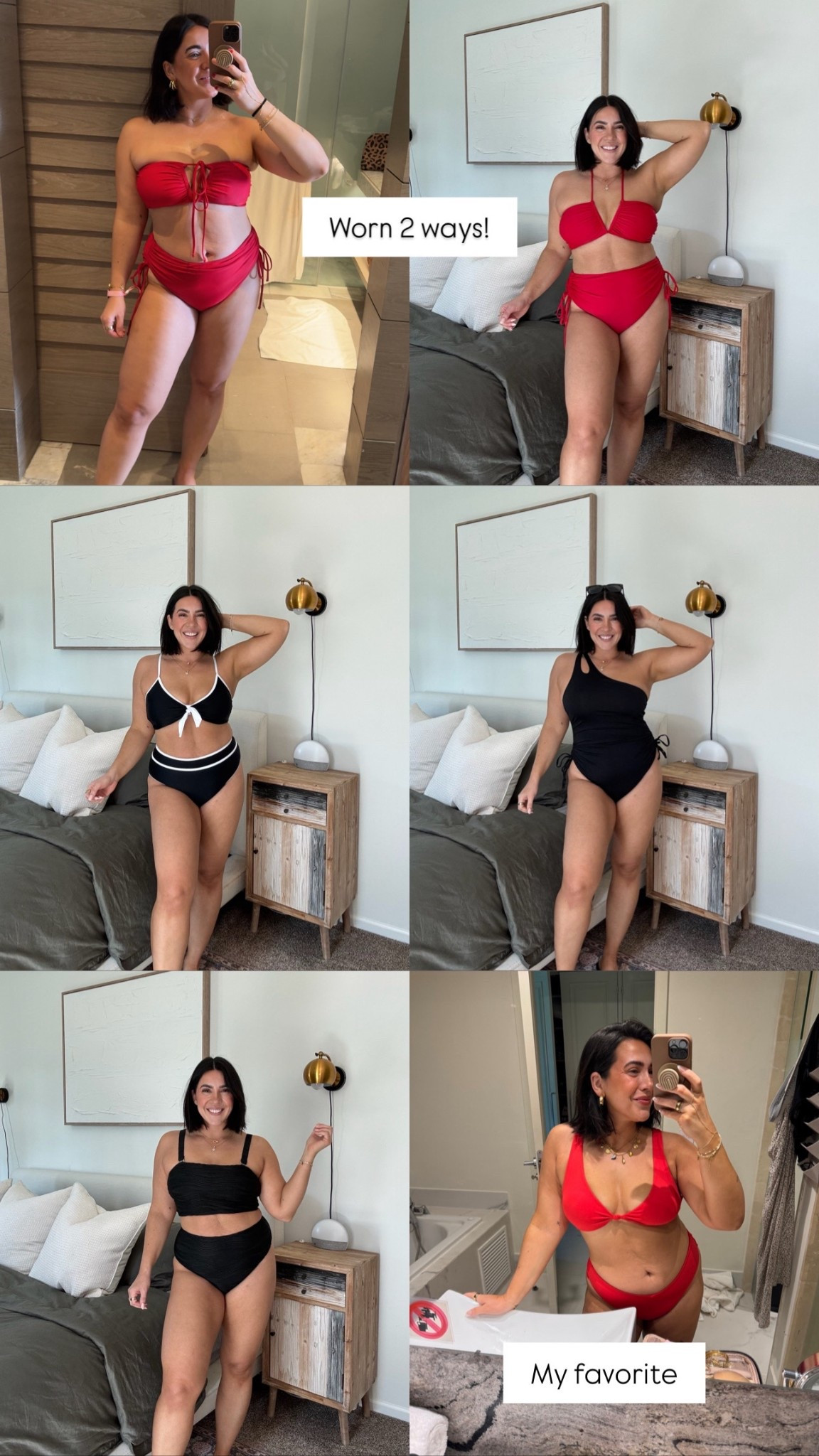 Amazon swim on a size 10 midsize, inverted triangle shape! 

#LTKTravel #LTKMidsize #LTKSwim