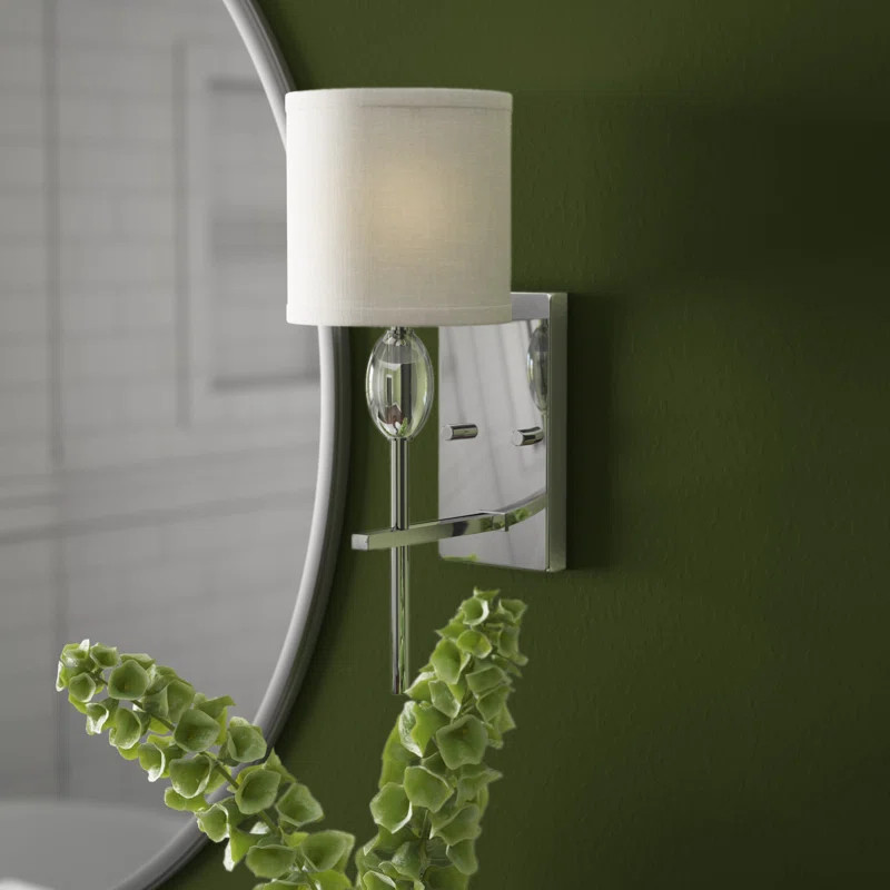 Jaelanie 1 - Light Dimmable Polished Chrome Vanity Light | Wayfair North America