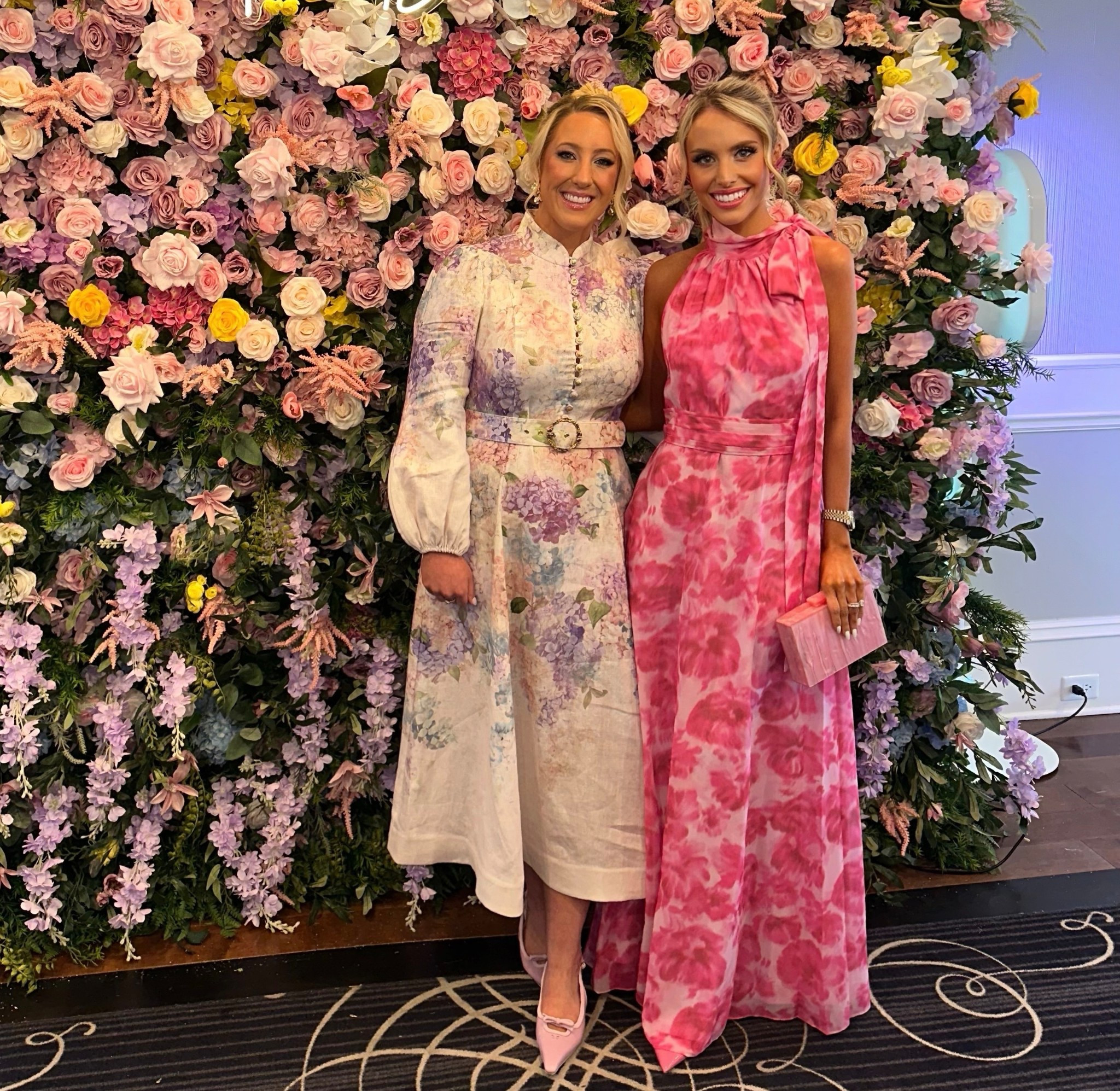 Perfect bridal shower guest spring dress 💕 wore this pink Sachin & Babi dress to my cousins shower! Dress comes in multiple colors ( I also have it in blue!) 

#spring #weddingguest 

#LTKWedding #LTKSaleAlert #LTKStyleTip