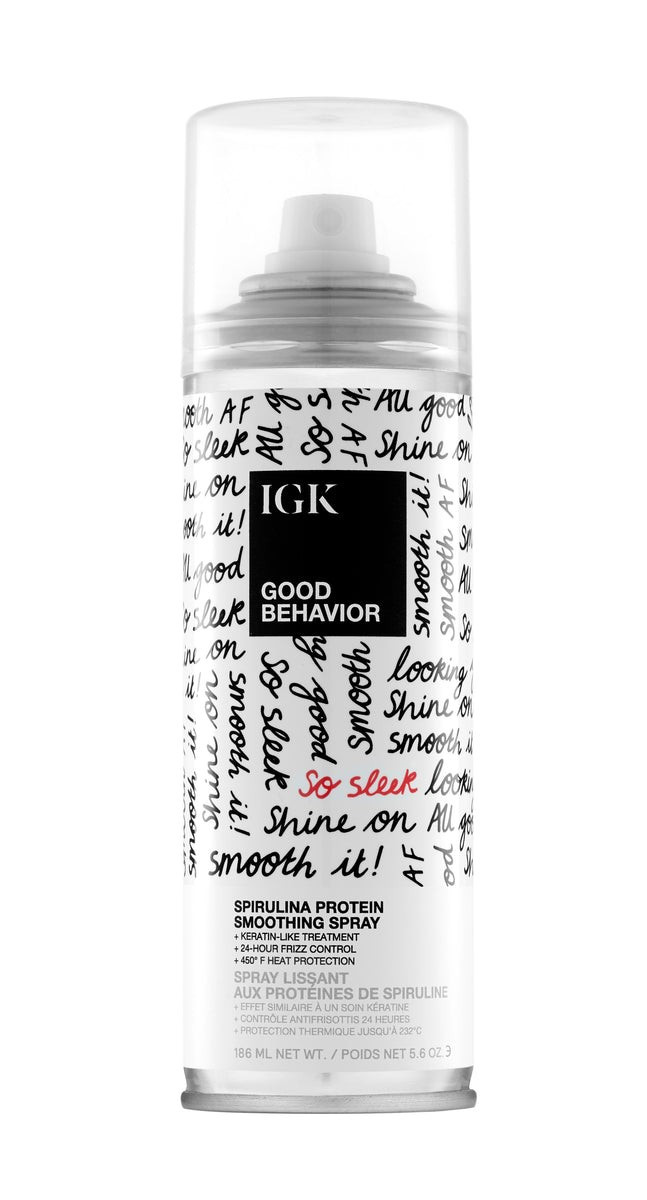 IGK Good Behavior - Spirulina Protein Smoothing Spray | IGK Hair