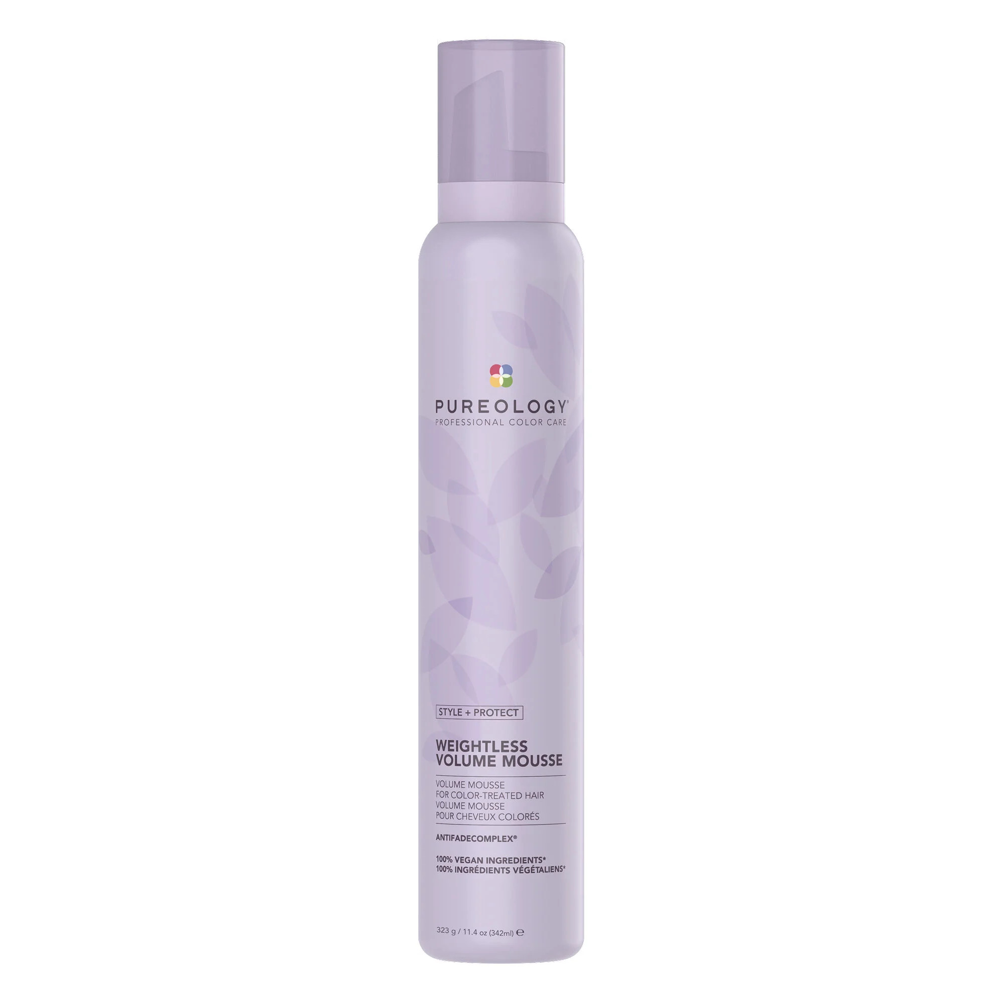 Conditioning mousse with heat protection that provides weightless volume and adds shine. | Pureology