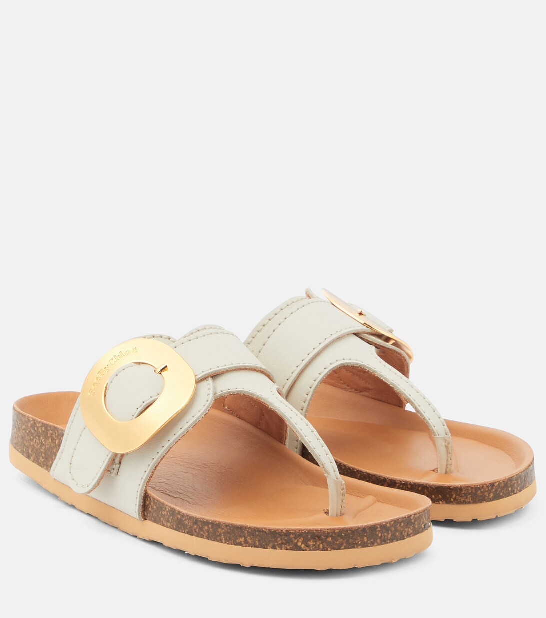 Chant leather thong sandals | Mytheresa (INTL)
