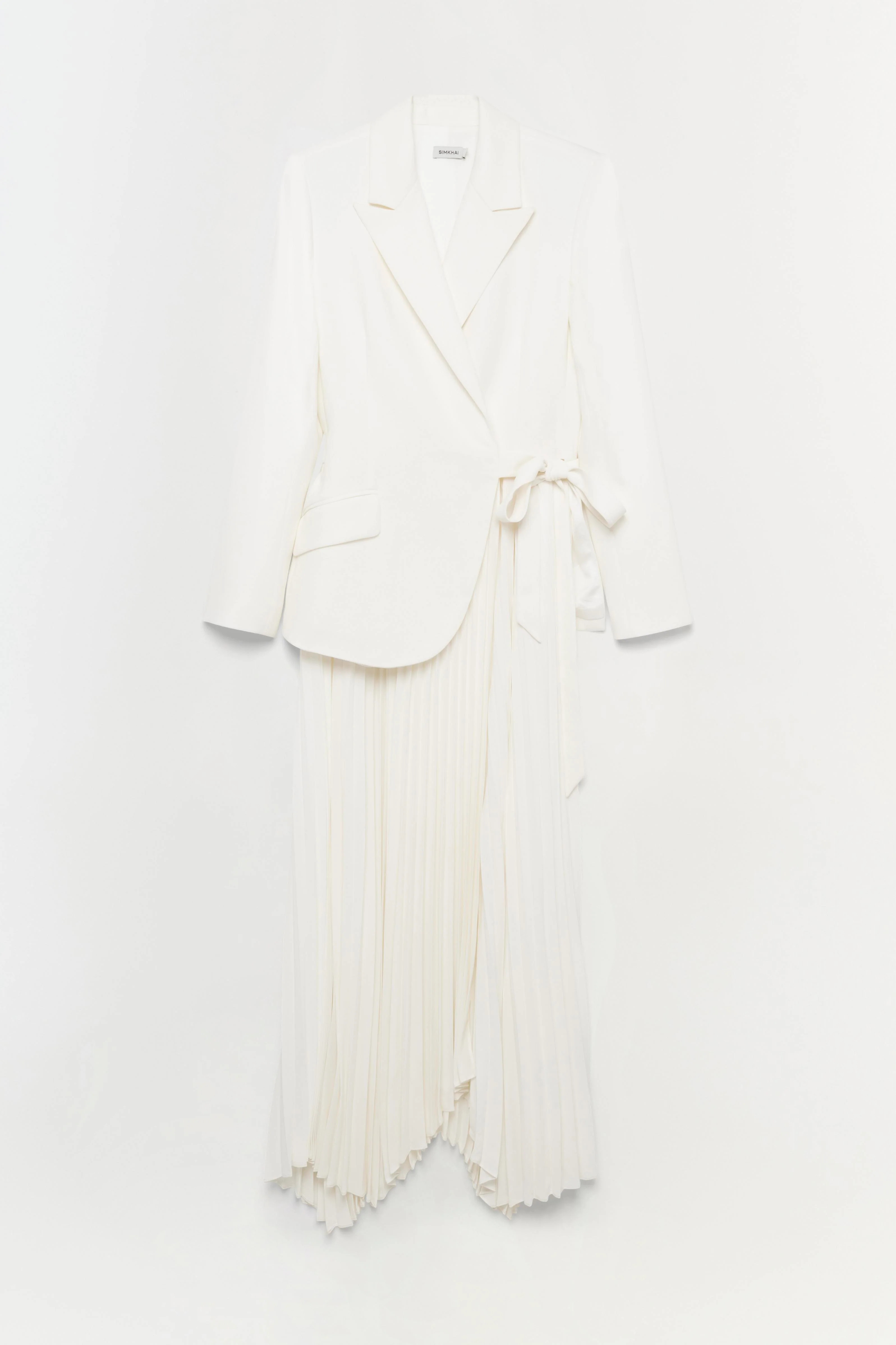 SIMKHAI Women's Ambretta Dress in Ivory, Size 8 | Simkhai