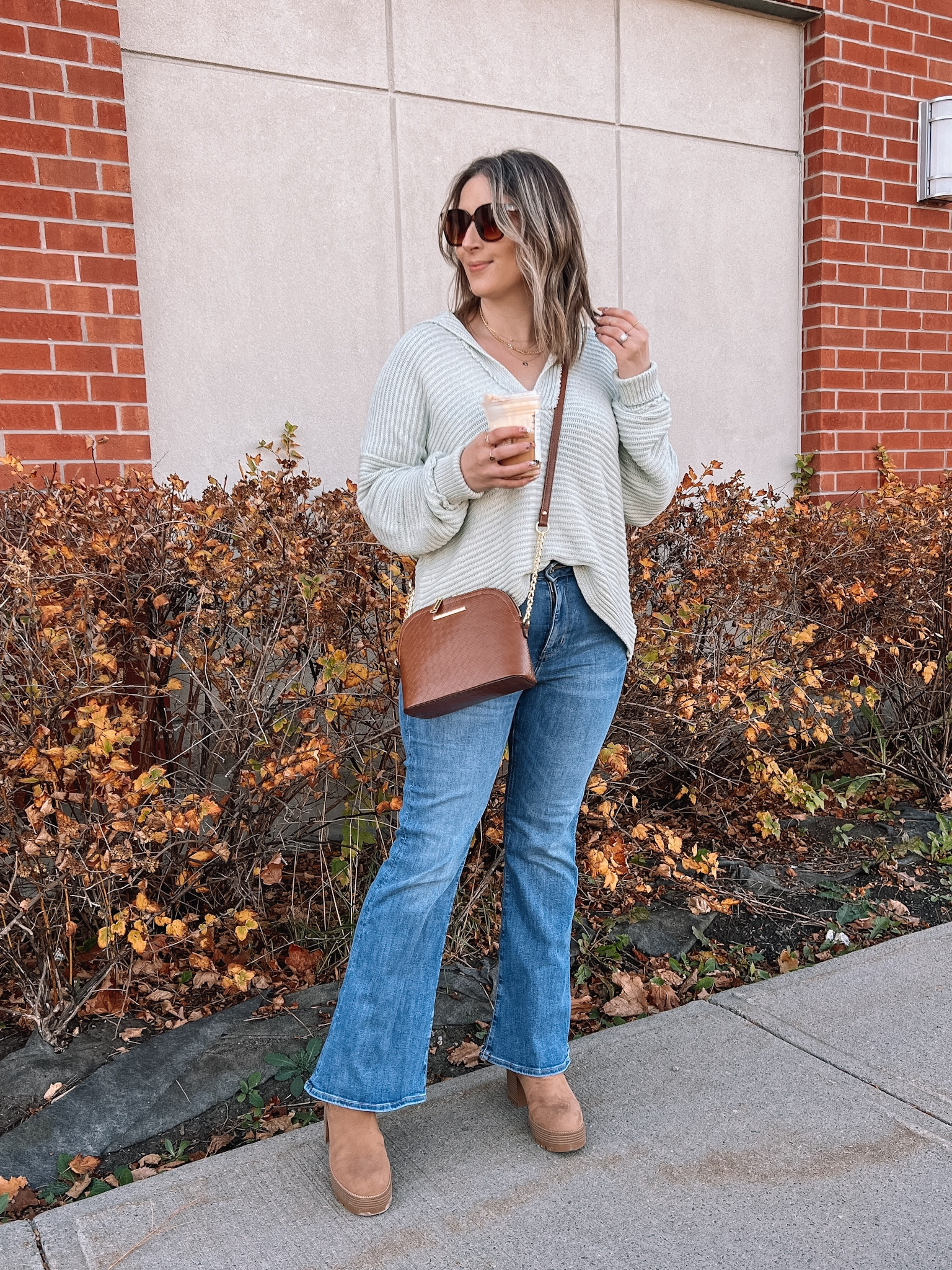 Fall outfit - flare jeans (size 10), free people sweater (size M), chunky platform booties

Fall 2022 fashion trends, casual outfits, Nordstrom finds


#LTKshoecrush #LTKunder100 #LTKstyletip