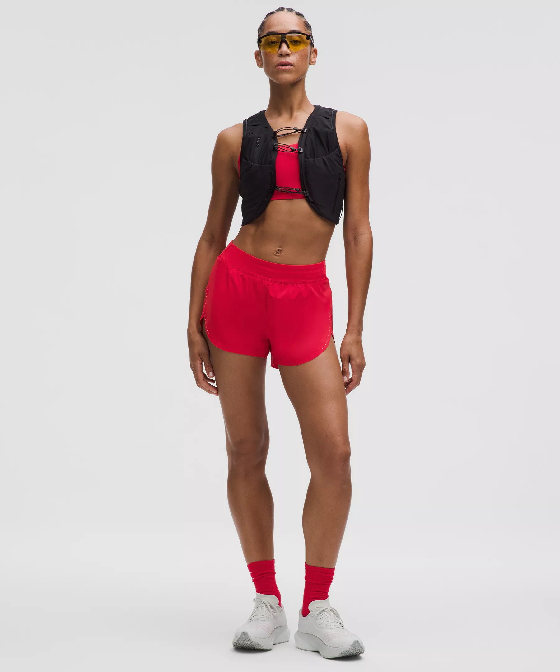 Fast and Free High-Rise Classic-Fit Split Short 3" | Lululemon (US)