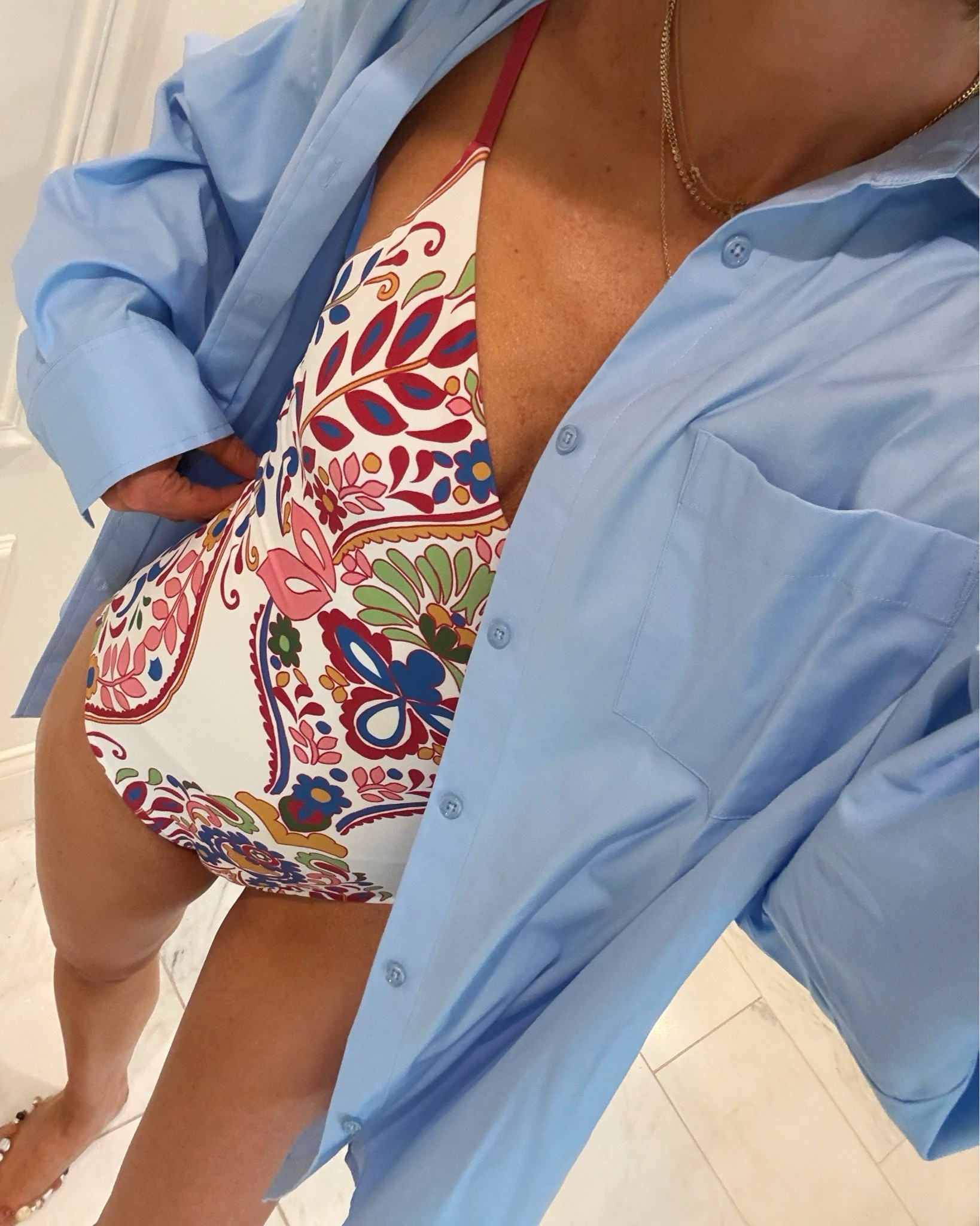 If you have trouble finding swimsuits ... this one. On sale and linking a few other favorites!

#LTKSwim #LTKootd