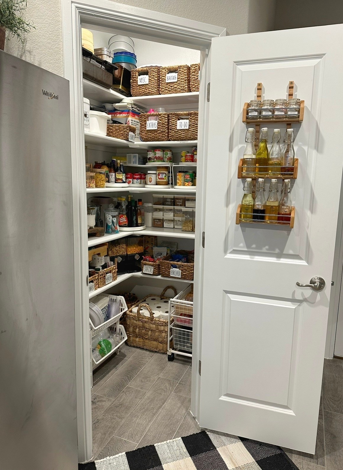 Pantry organizing, kitchen storage inspiration

#LTKmomlife #LTKfoodie #LTKHome