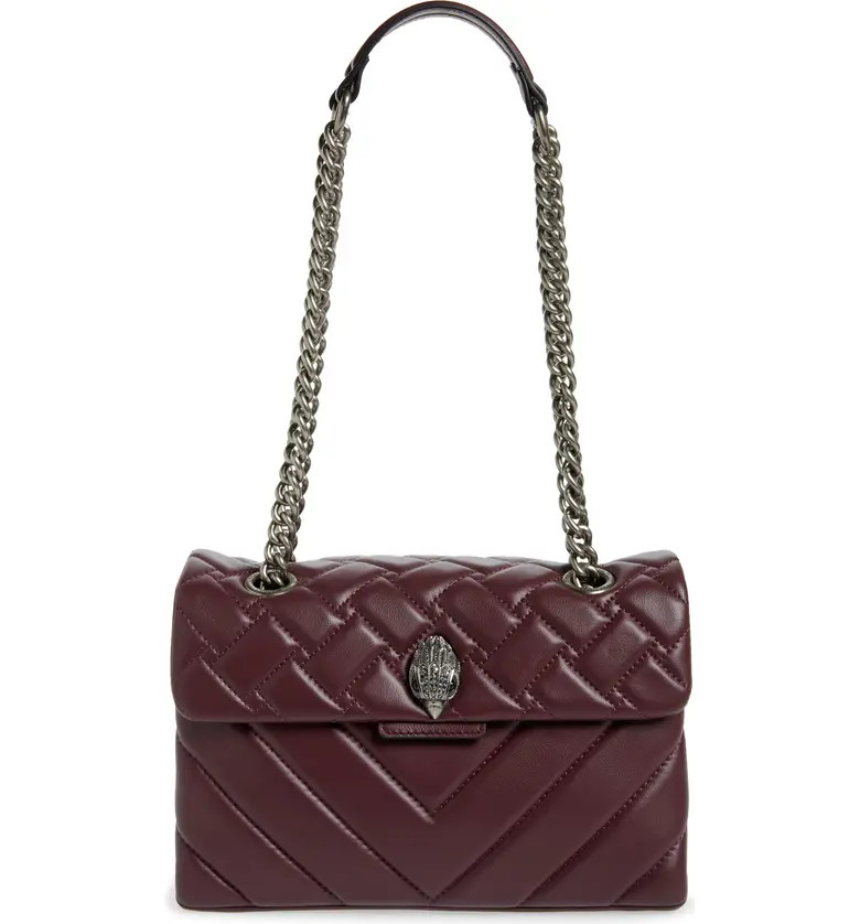 Kensington X Quilted Leather Shoulder Bag | Nordstrom