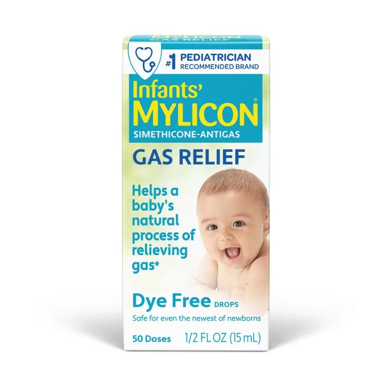 Infants' Mylicon Gas Relief Drops & Syringe, Dye Free, 0.5 fl oz | Walmart (US)