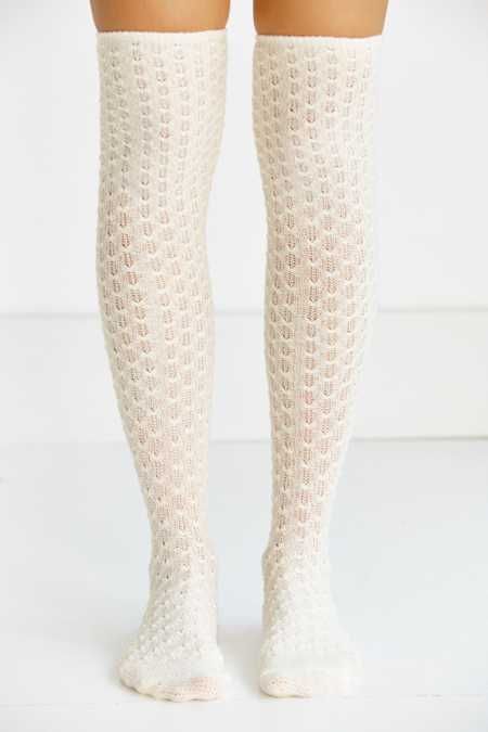 Honeycomb Over-The-Knee Sock | Urban Outfitters US