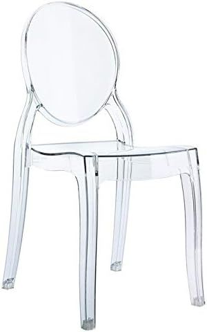 Compamia Baby Elizabeth Kids Chair in Transparent Clear | Amazon (US)