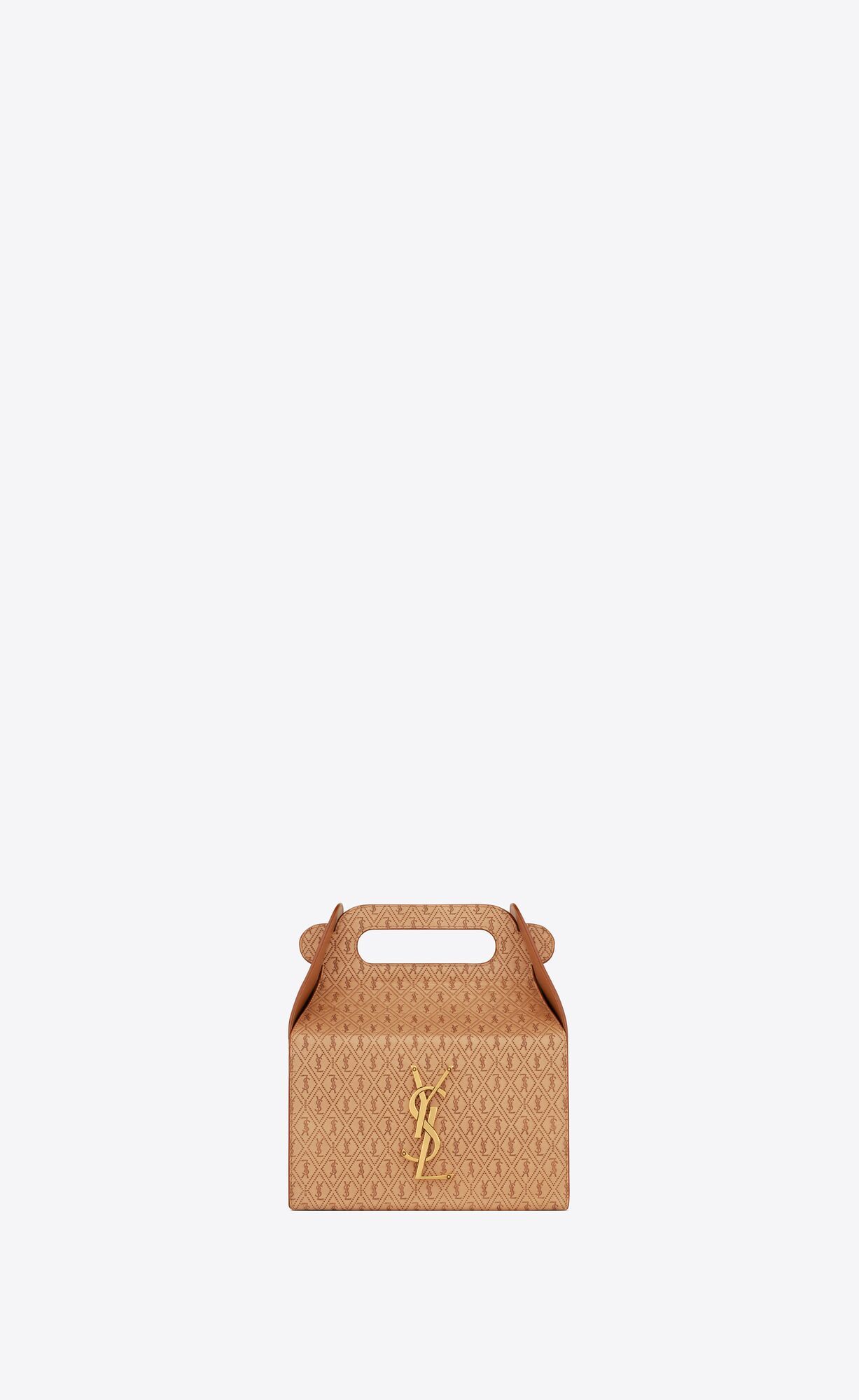 take-away box in vegetable-tanned leather | Saint Laurent Inc. (Global)
