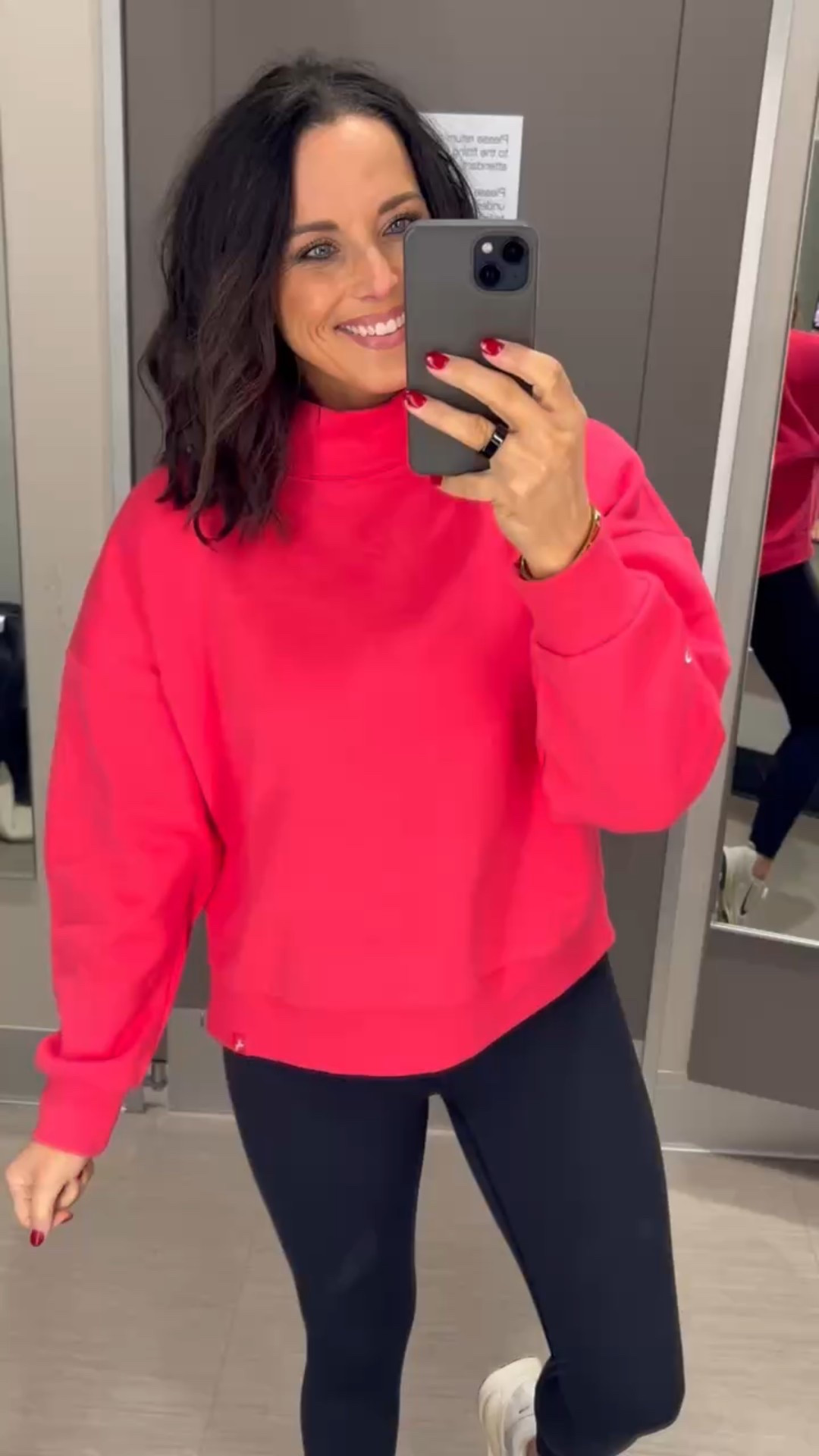 Y’all!! Target has the cutest athletic wear right now! This hot pink mock neck sweatshirt is a showstopper! Perfect pop of color for the winter season! So cozy & comfy! VintagePickin cozy style turtleneck sweater joylab favorites target finds target style elevated basics winter fashion 

#LTKootd #LTKSeasonal #LTKActive