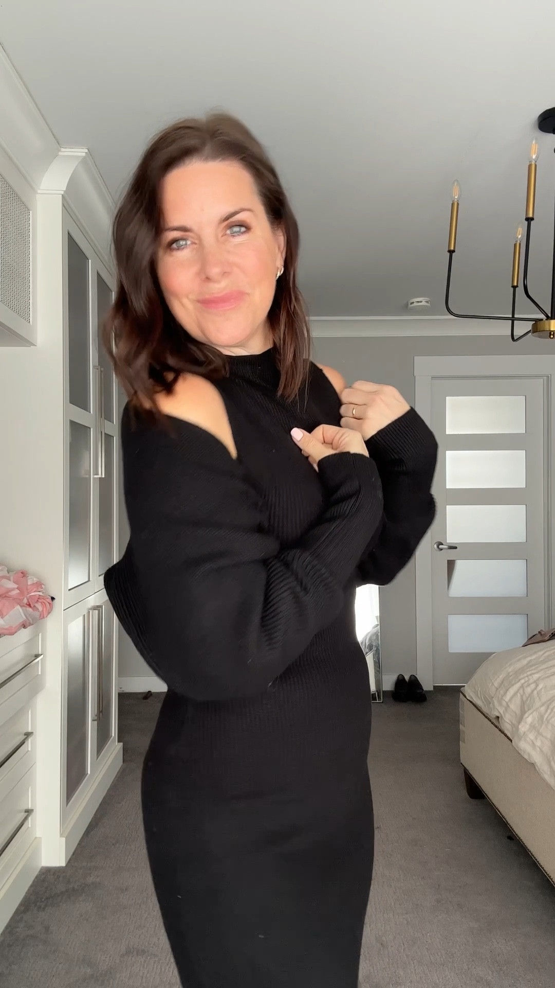 Love this two piece set so much! This ribbed sweater dress comes in different colours and fits like a glove.. I’m wearing a size medium.

#LTKfall #LTKwinter #LTKcanada
