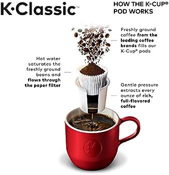 Keurig K-Classic Coffee Maker K-Cup Pod, Single Serve, Programmable, 6 to 10 oz. Brew Sizes, Blac... | Amazon (US)