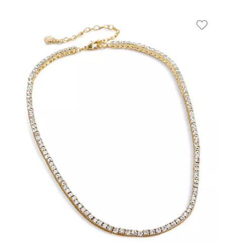 Affordable tennis necklace 