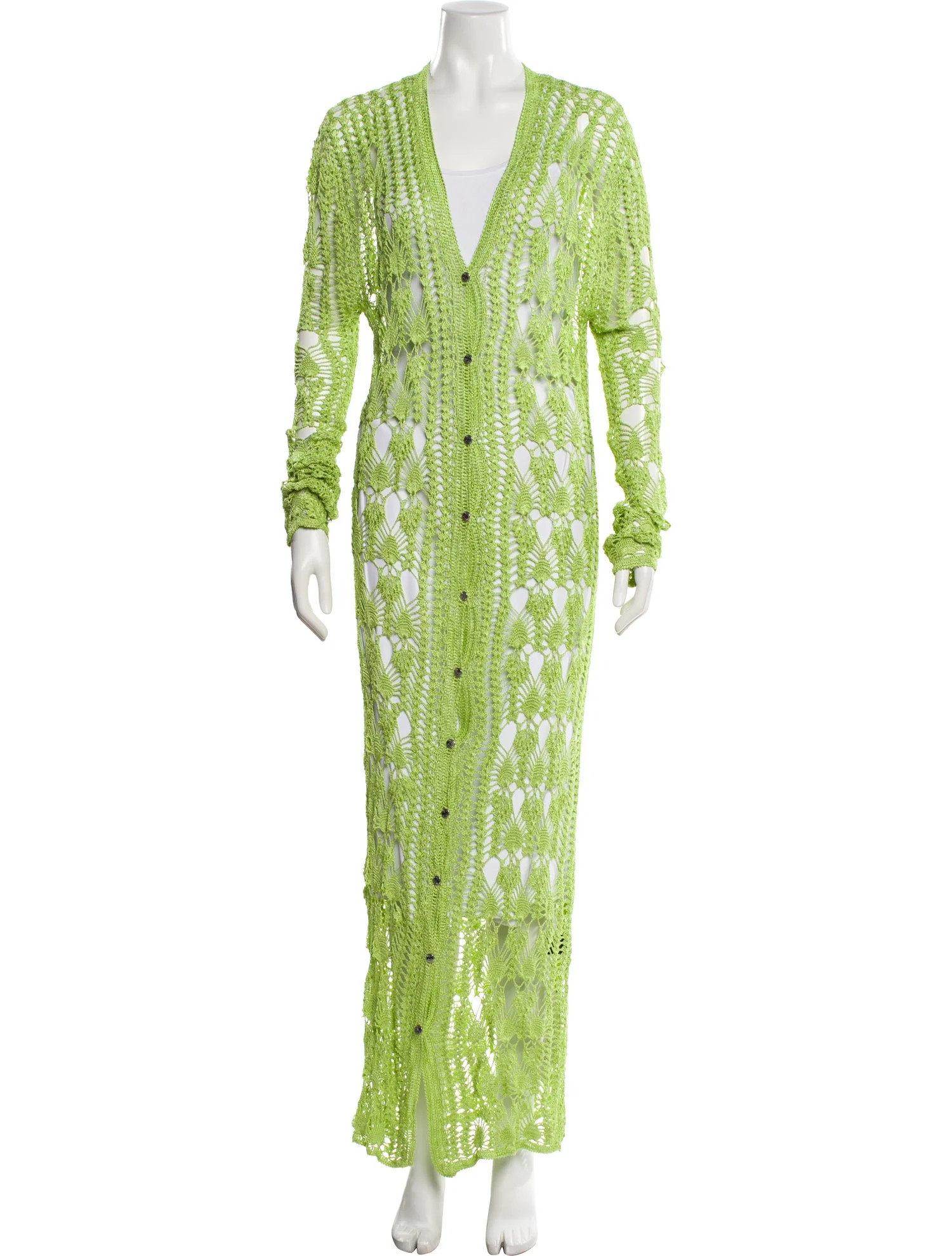 SER.O.YA Printed Cover-Up - Green Swimwear, Clothing - WSEOY26861 | The RealReal | The RealReal