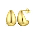 ChicSilver 18K Gold Plated Teardrop Earrings for Women Sterling Silver Waterdrop Earrings Fine Je... | Walmart (US)