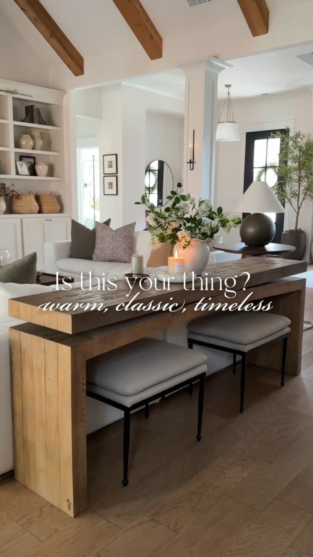 Warm, classic, and timeless home inspo🤍

#LTKHome #LTKSeasonal