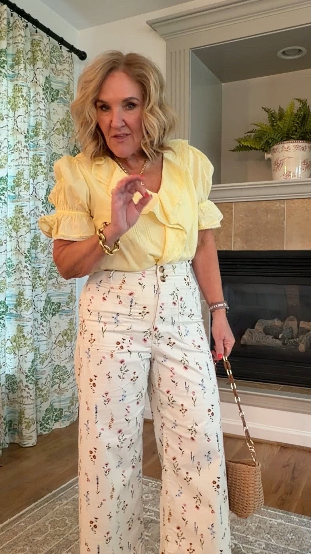 Blouse size medium 
Pants size 8 these are so cute!!! 

#LTKSaleAlert #LTKOver40 #LTKootd