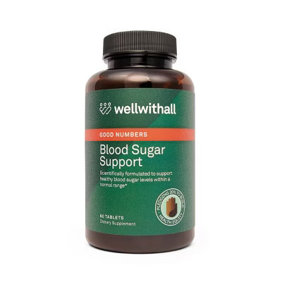 WellWithAll Blood Sugar Support Tablets - 60ct | Target