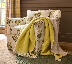 Liliana Chunky Wool Throw | GreenRow
