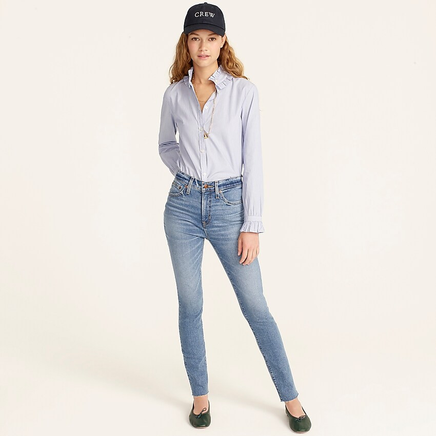 10" highest-rise toothpick jean in Bay wash | J. Crew US