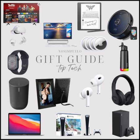 Top tech gift guide #giftguide 

#LTKHoliday #LTKSeasonal #LTKCyberweek