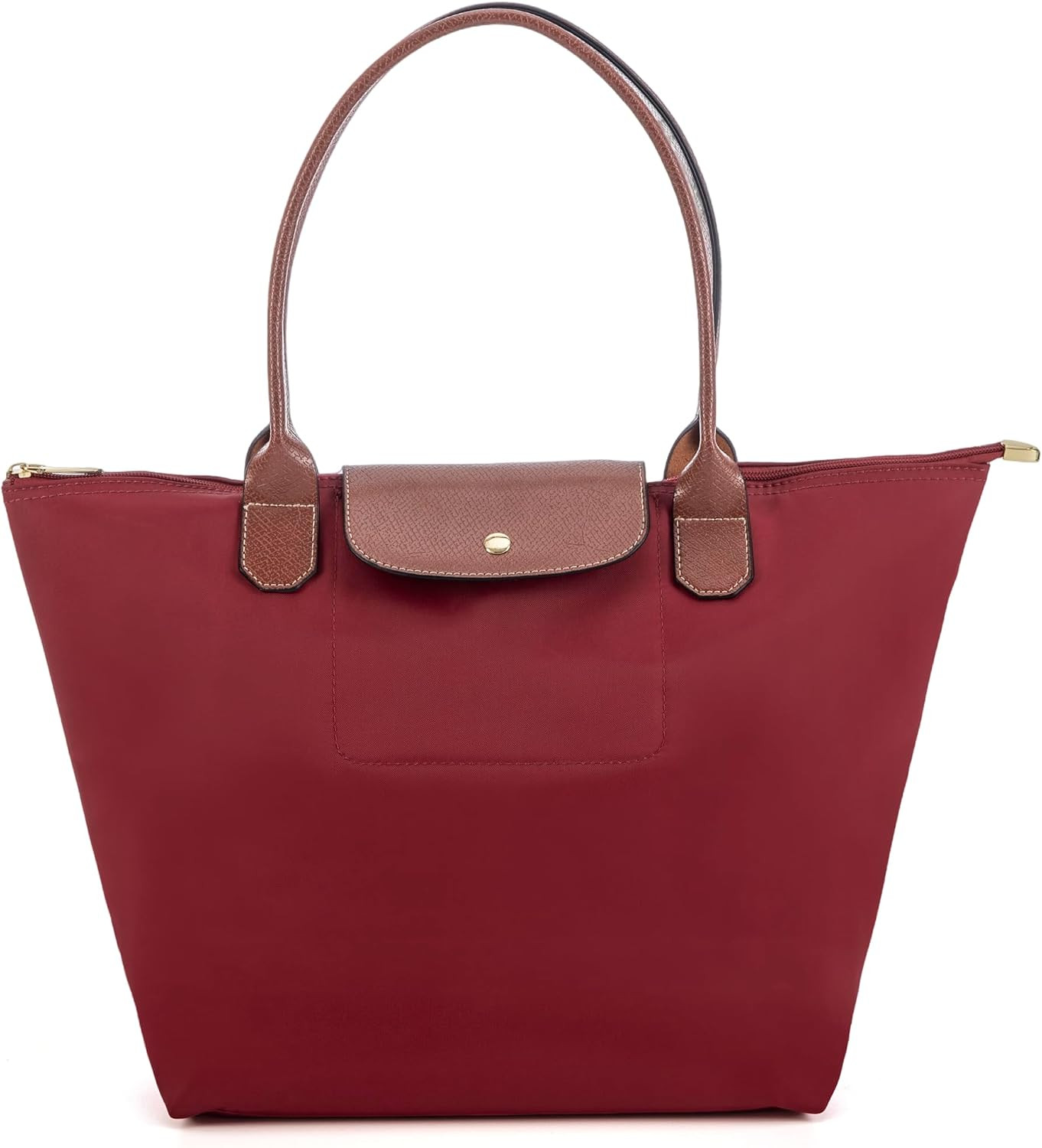 Tote Bag for Women Foldable Shoulder Bag Nylon Weekend Hobo Handbag | Amazon (US)