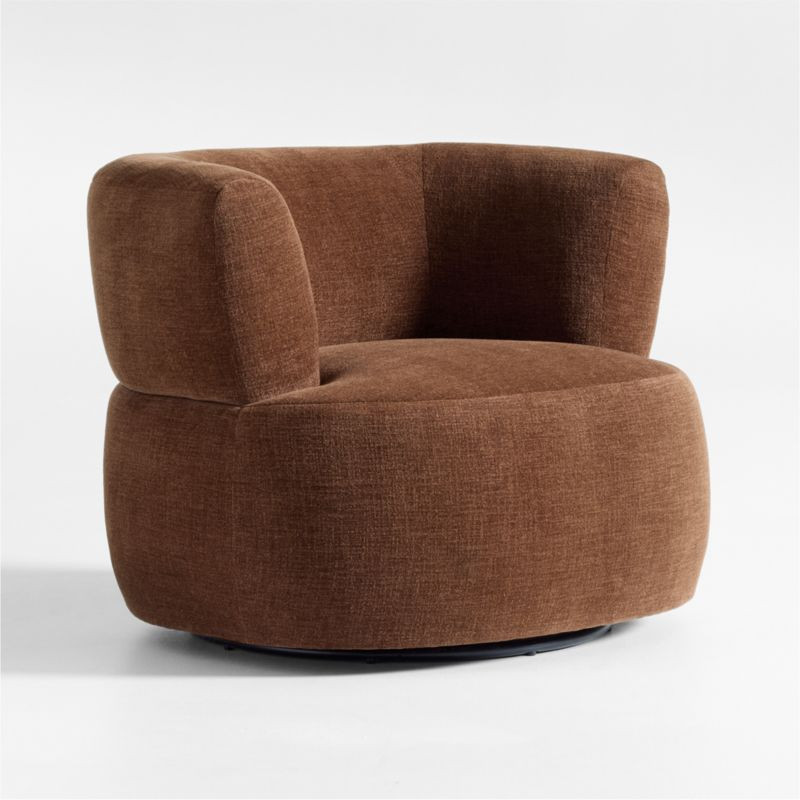 Margaux Swivel Accent Chair | Crate & Barrel | Crate & Barrel