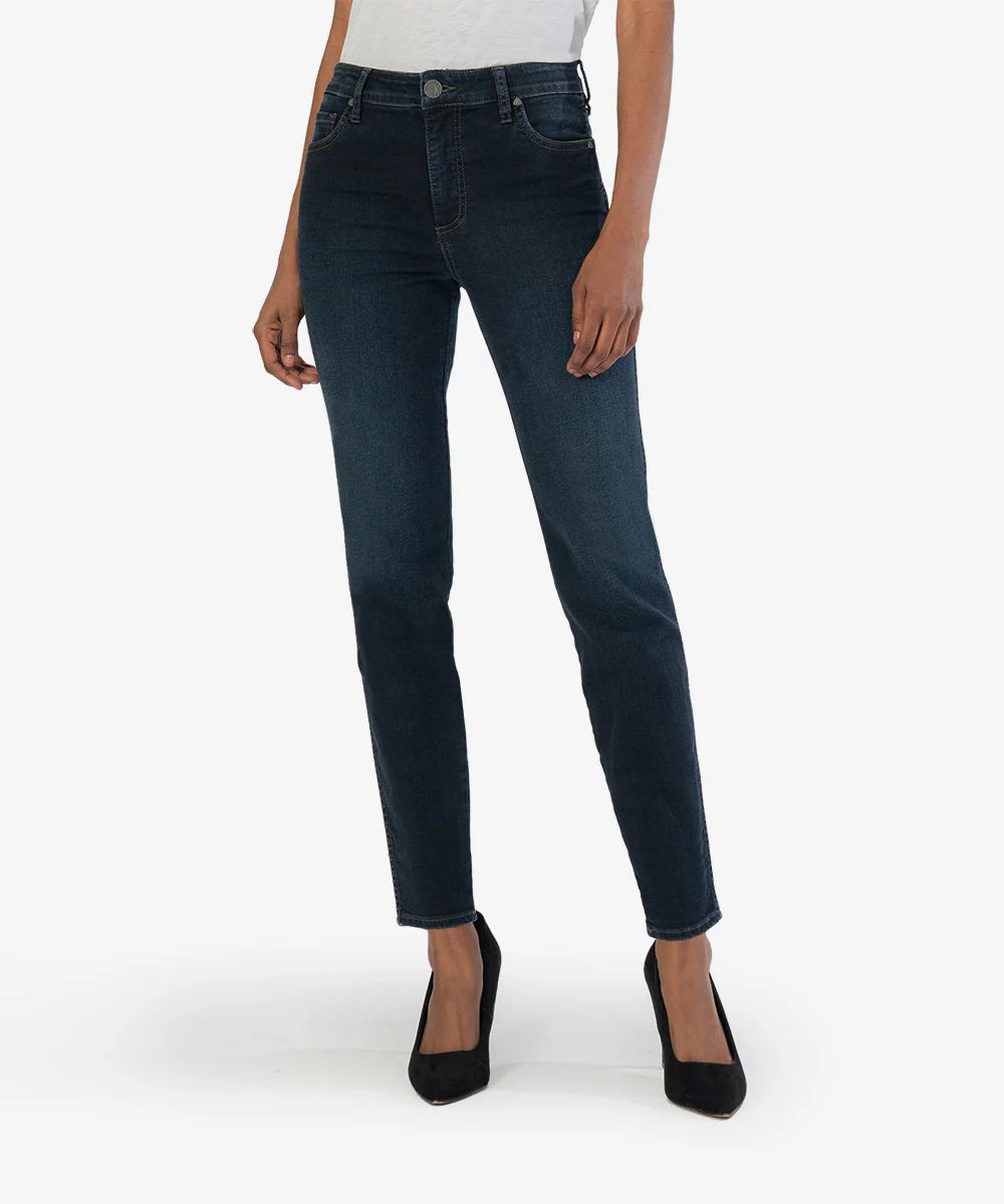 Diana High Rise Fab Ab Relaxed Fit Skinny (Buoyant Wash) - Kut from the Kloth | Kut From Kloth